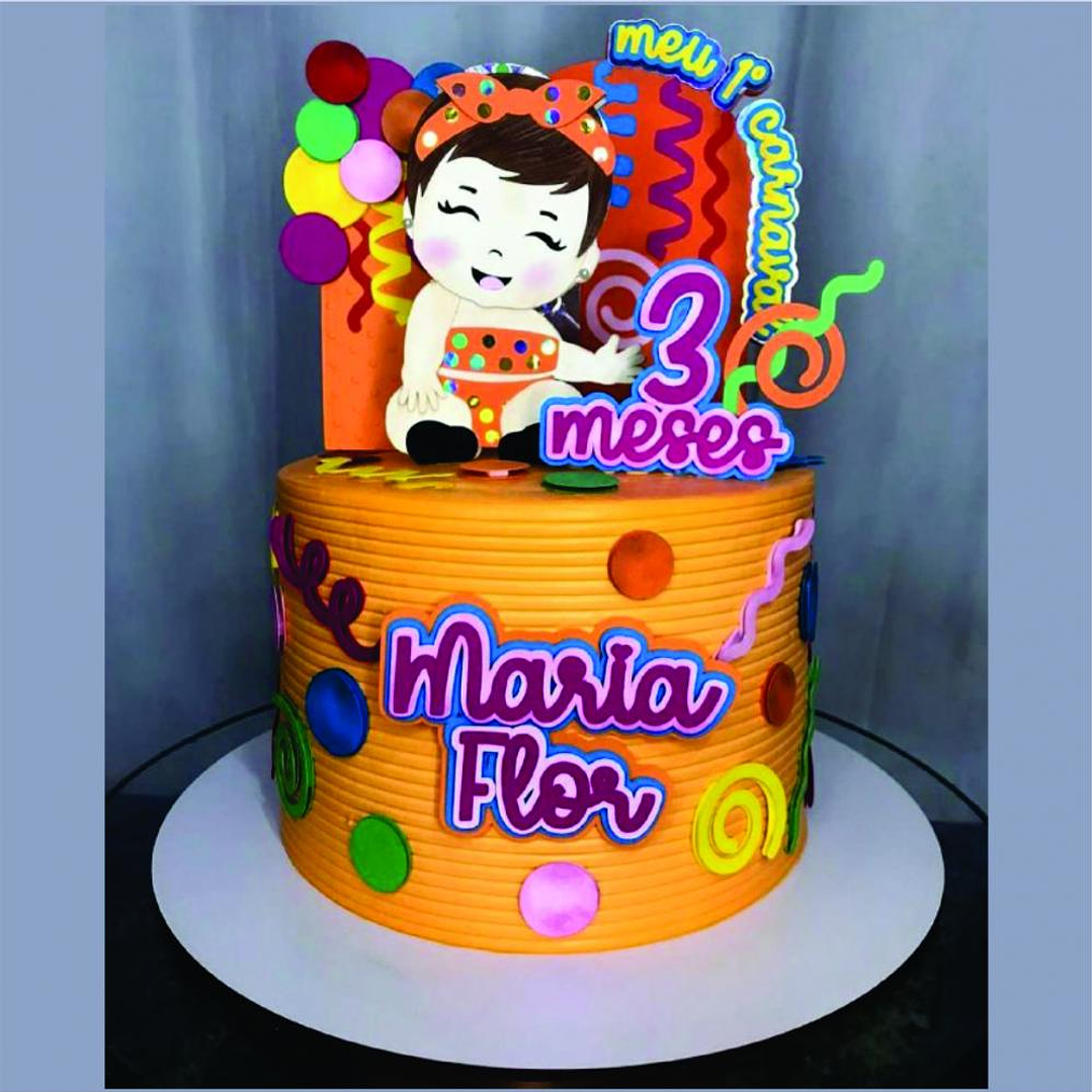 Arquivo Carnaval Topo de Bolo Bloco Maria Flor  1