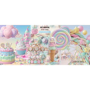 Kit Digital Mundo Doce