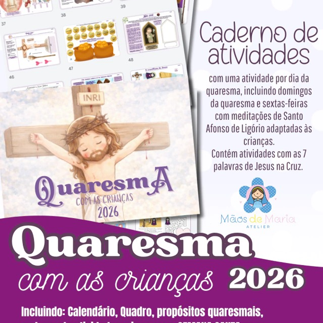 Arquivo Combo Quaresma para Crianças 2026  4