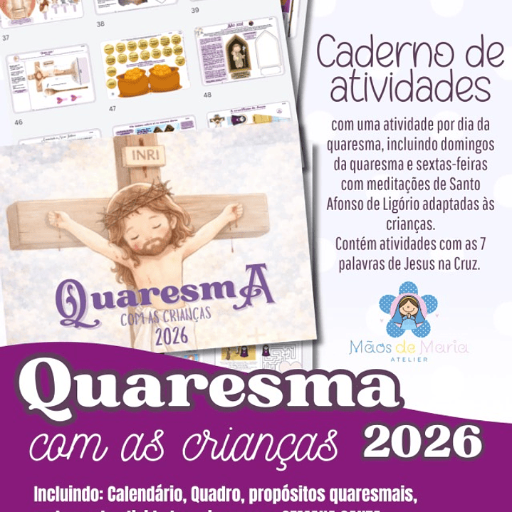 Arquivo Combo Quaresma para Crianças 2026  4
