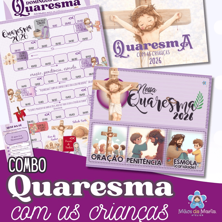Arquivo Combo Quaresma para Crianças 2026  9
