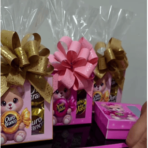 Arquivo 2 Card Caixinha para Bomboms Sonho de Valsa 