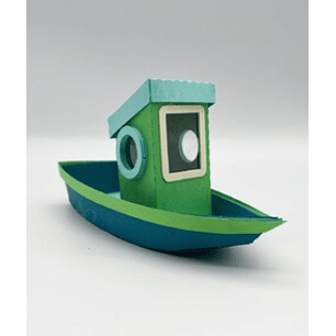 Arquivo Barquinho 3D