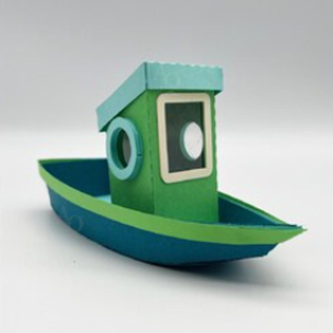 Arquivo Barquinho 3D 1