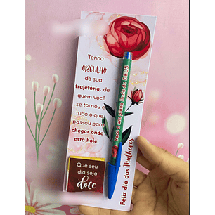 Arquivo Dia da Mulher Card Caneta e Cacau Show 