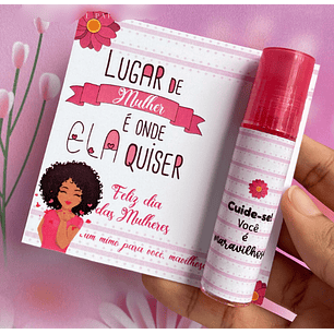 Arquivo Dia da Mulher Card Gloss 