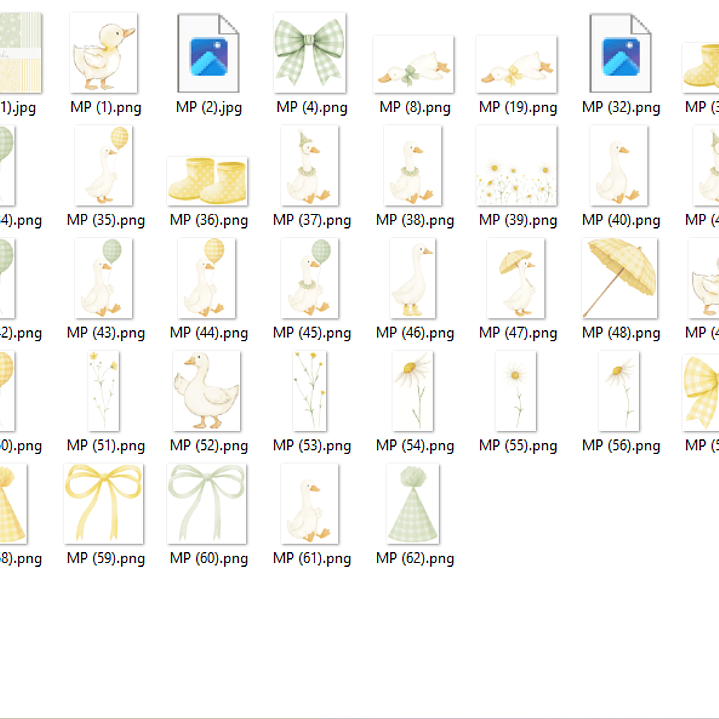 Kit Digital Margaridas e Gansinhos 2