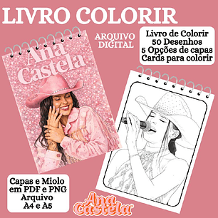 Arquivo Livro de Colorir Ana Castela 