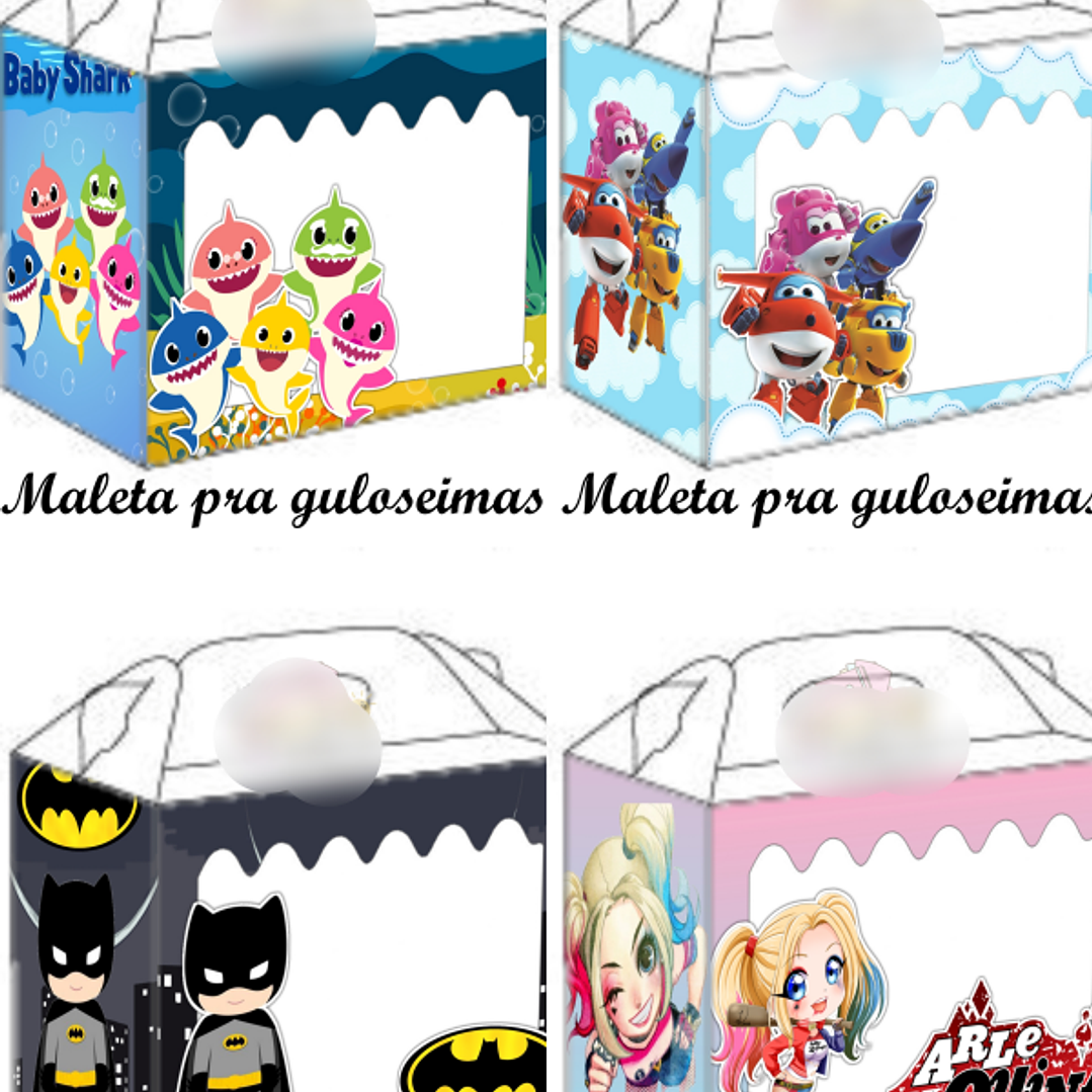 Arquivo Páscoa Maletinhas para Guloseimas 1