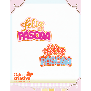 Arquivo Topo de Bolo Feliz Páscoa