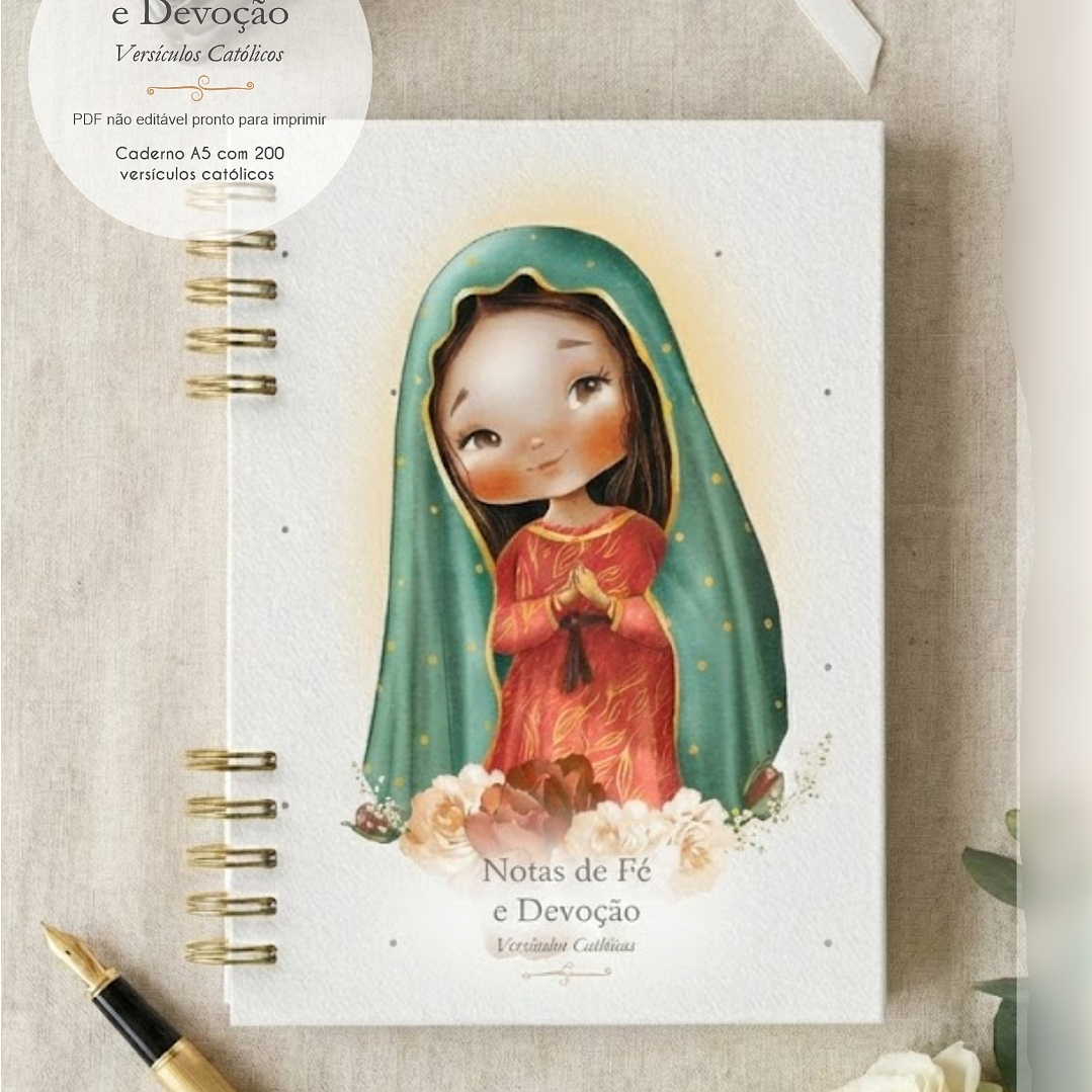 Arquivo Cadernos Versículos Católicos A5  4