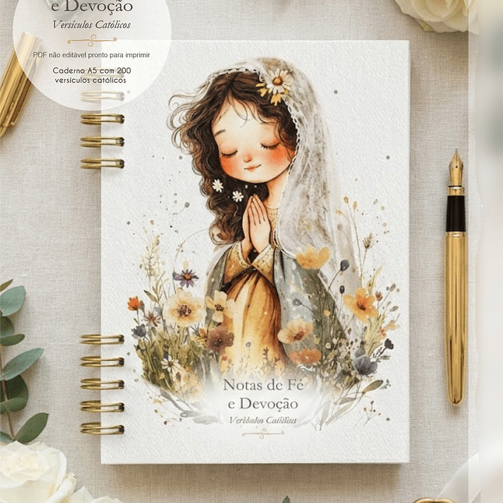 Arquivo Cadernos Versículos Católicos A5  7