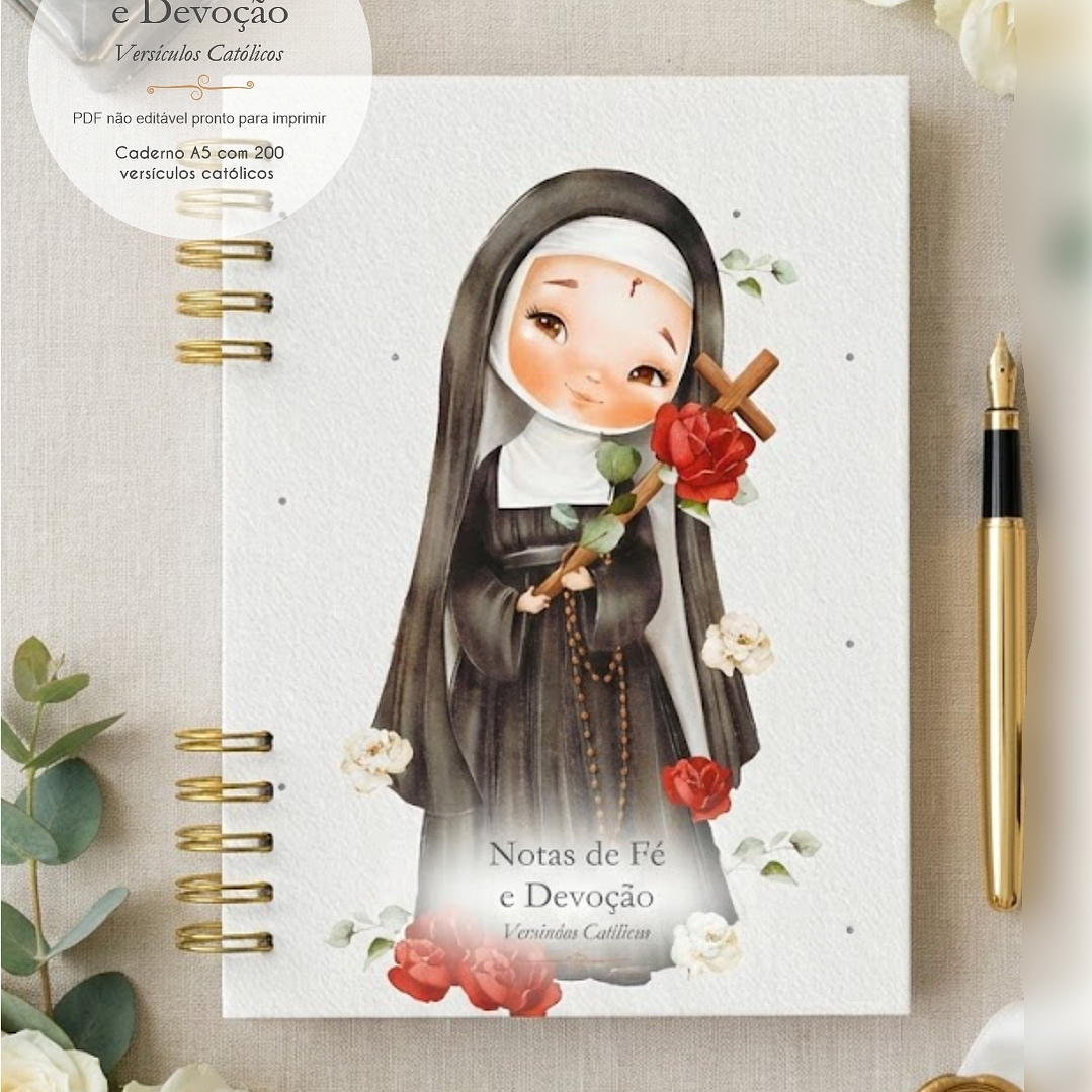 Arquivo Cadernos Versículos Católicos A5  8