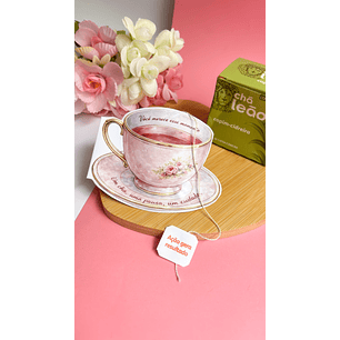 Arquivo Dia da Mulher Card Xícara Chá