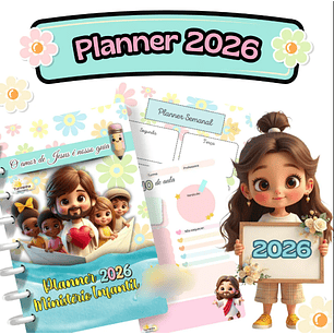 Arquivo Planner Ministério Infantil 2026 