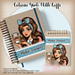 Arquivo Caderno Pautado A5+Bloquinho A6 – Coleção Girls With Coffe - Thumbnail 1