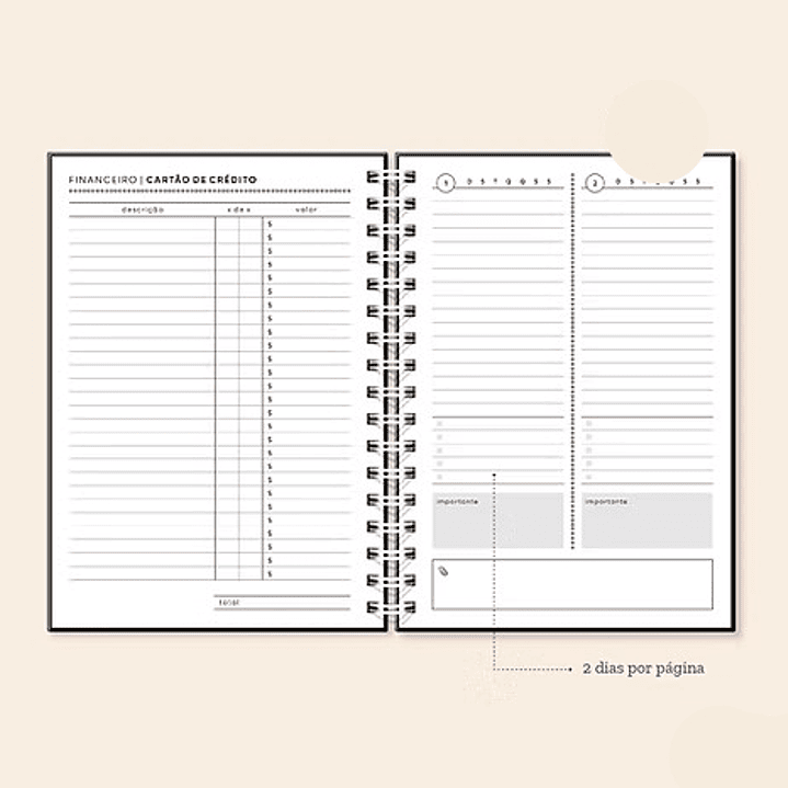 Arquivo Coleção Basic Agenda Permanente A5  5