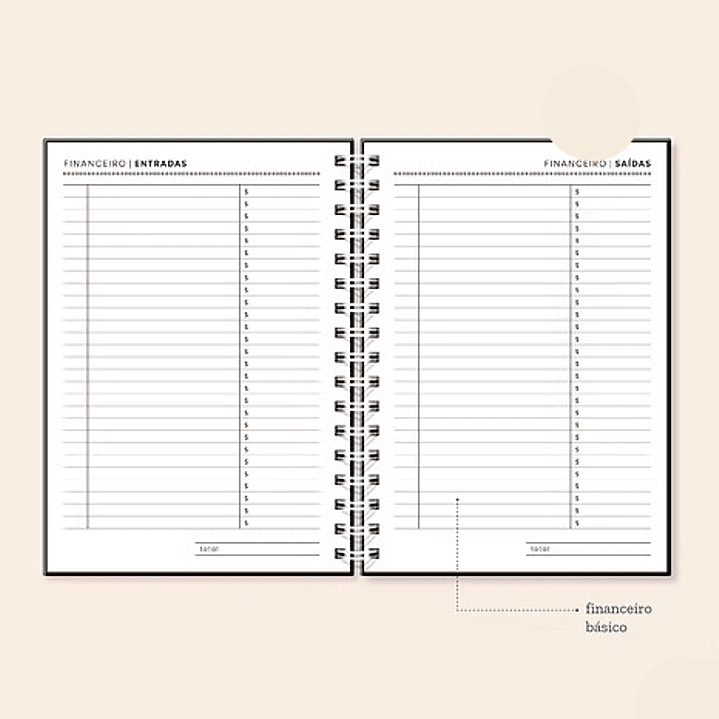 Arquivo Coleção Basic Agenda Permanente A5  6