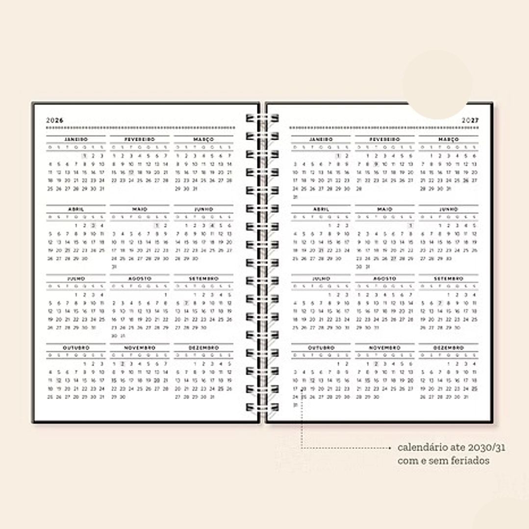 Arquivo Coleção Basic Agenda Permanente A5  7