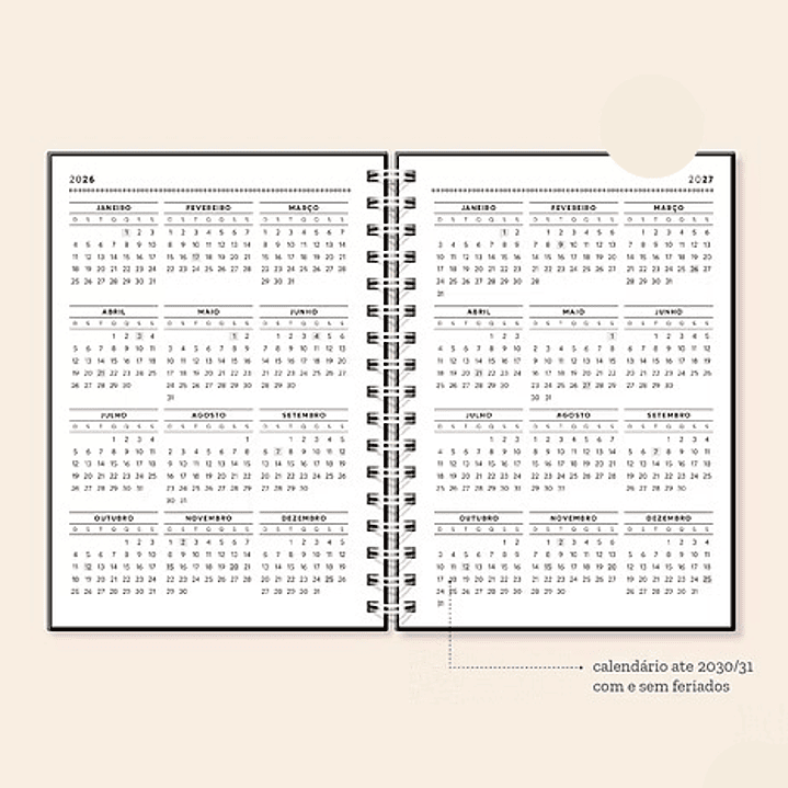 Arquivo Coleção Basic Agenda Permanente A5  7