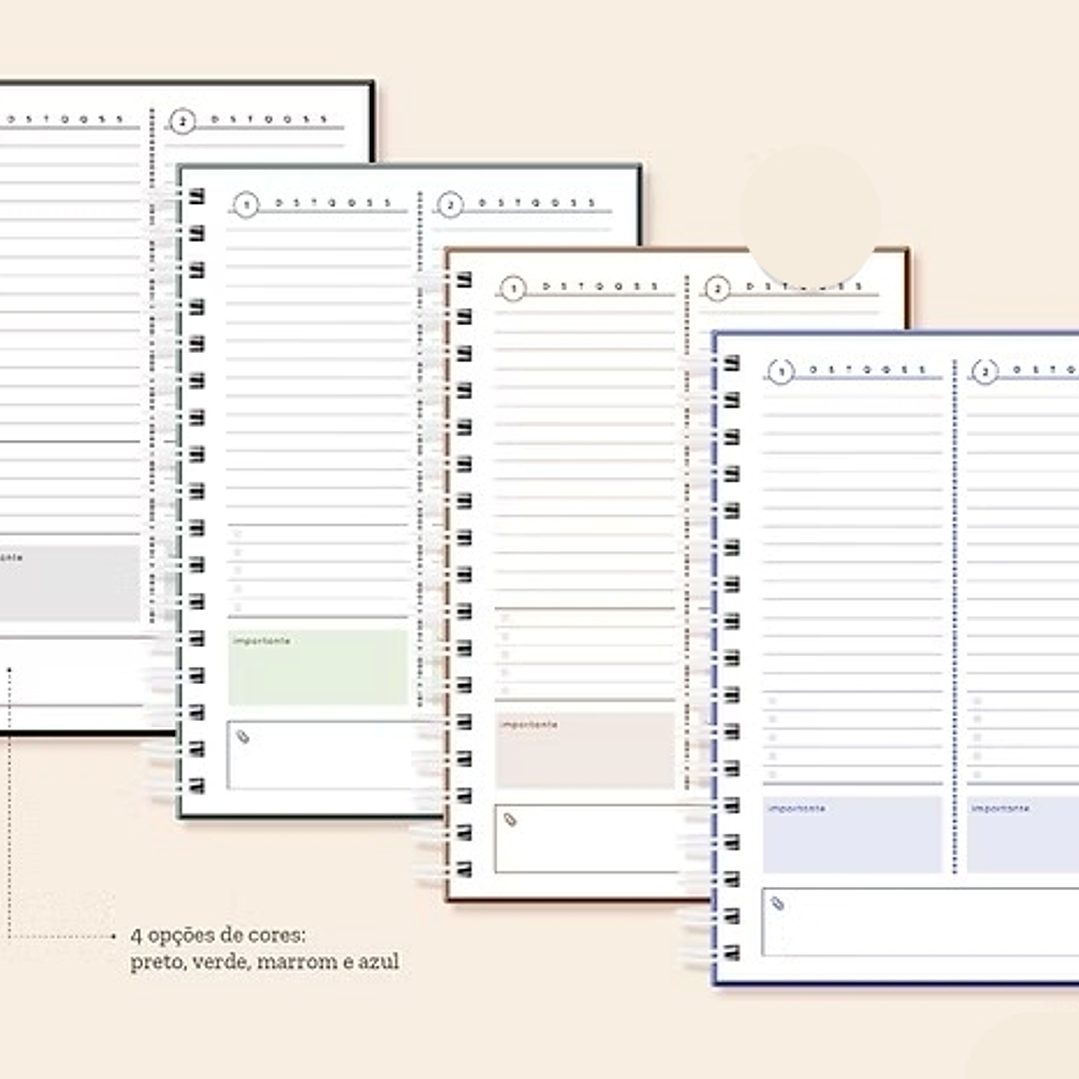 Arquivo Coleção Basic Agenda Permanente A5  8