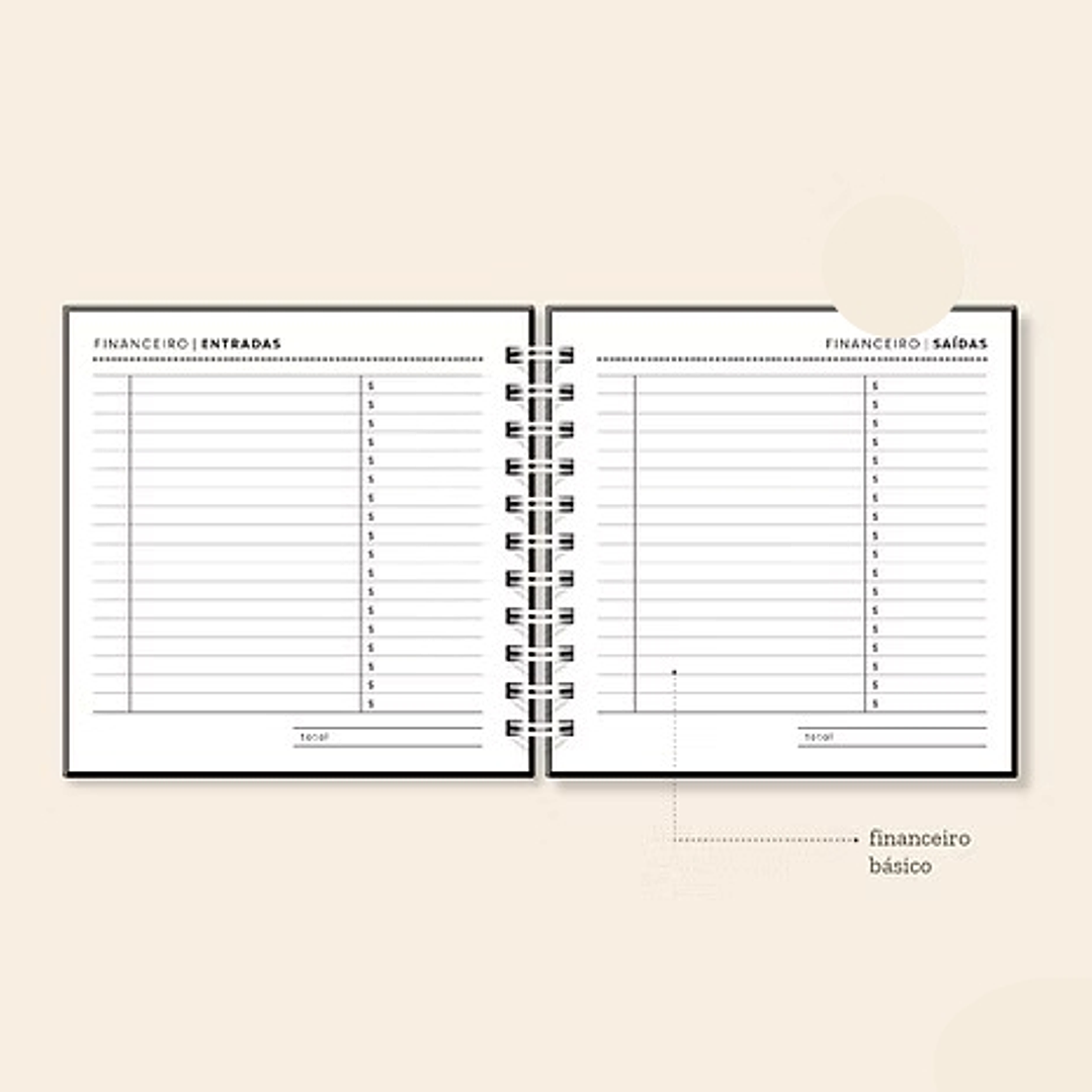 Arquivo Coleção Basic Agenda Permanente Pocket  3
