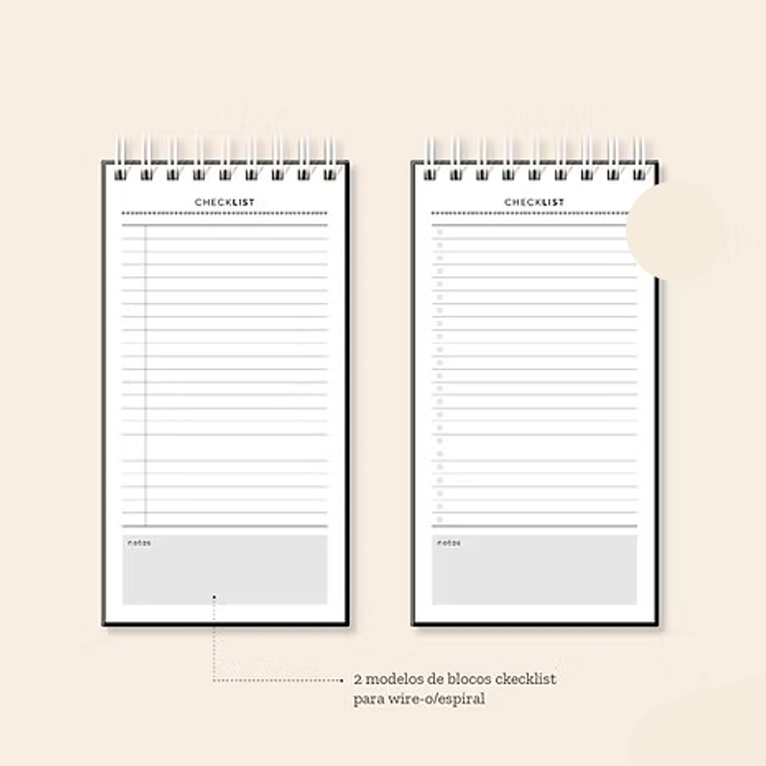 Arquivo Coleção Basic Bloco Checklist 11x21  3
