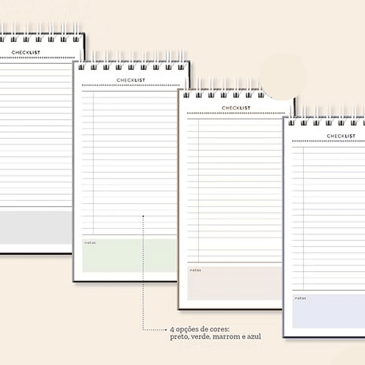 Arquivo Coleção Basic Bloco Checklist 11x21  4