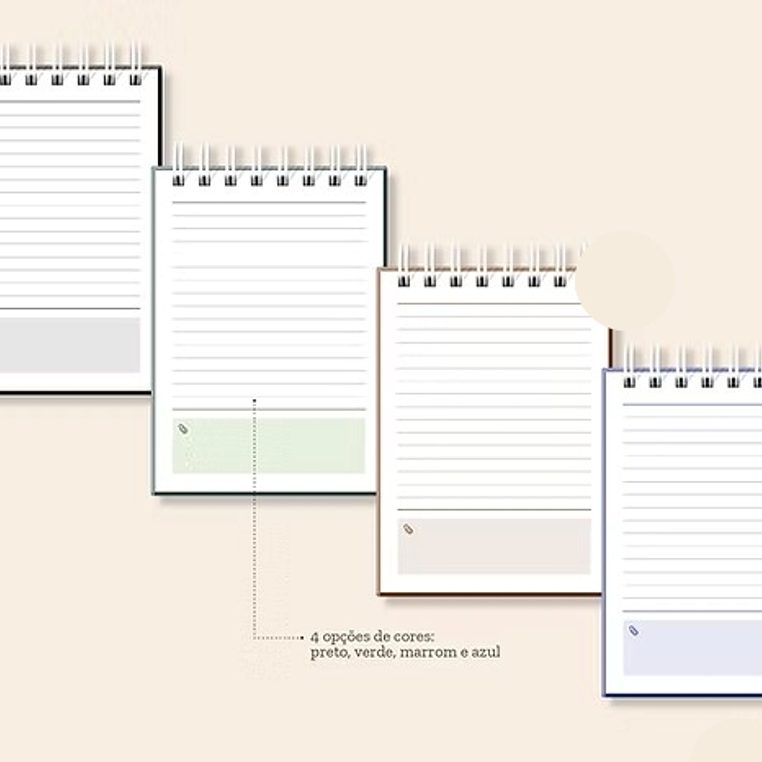 Arquivo Coleção Basic Bloco de Anotações A6  4
