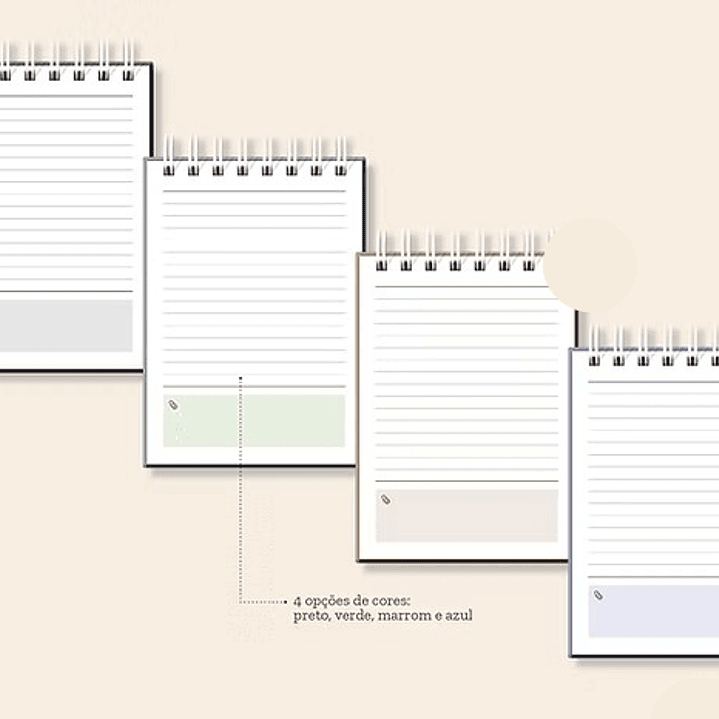 Arquivo Coleção Basic Bloco de Anotações A6  4