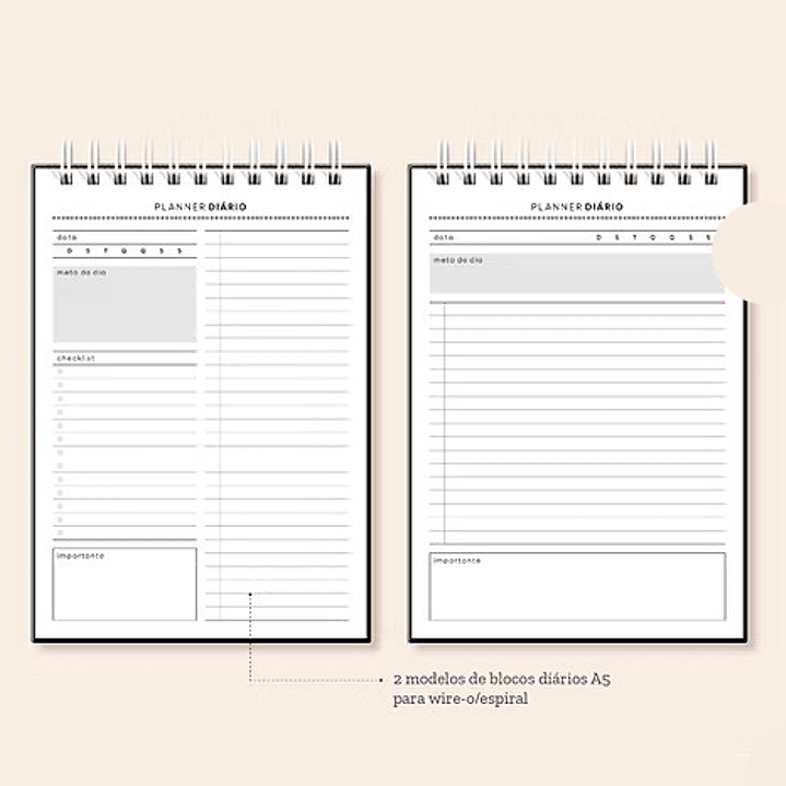 Arquivo Coleção Basic Bloco Diário A5  3