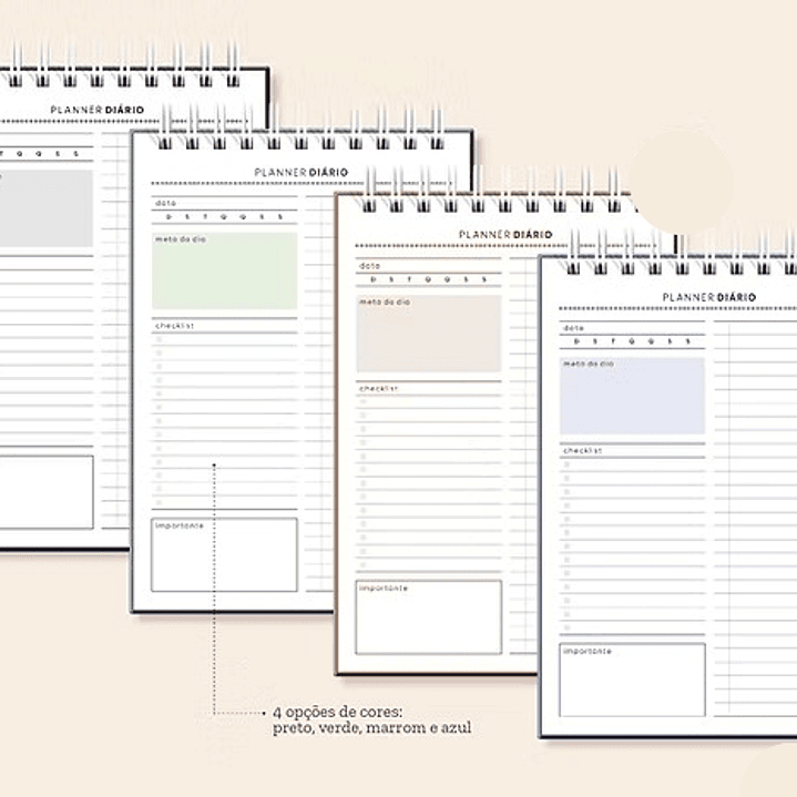 Arquivo Coleção Basic Bloco Diário A5  4