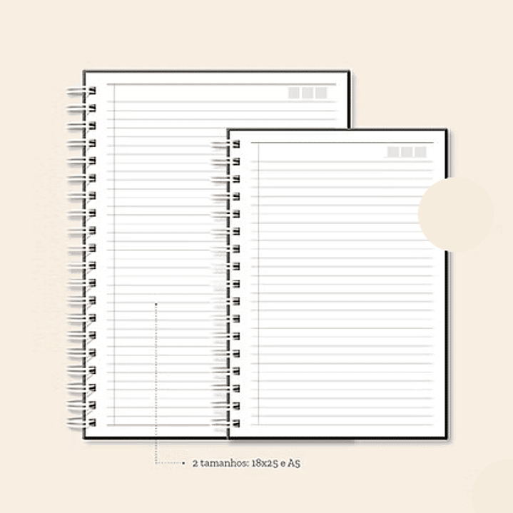 Arquivo Coleção Basic Caderno A5 e 18x25 3