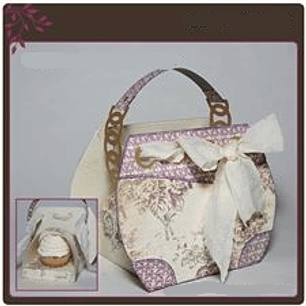 Arquivo Bolsinha de Cupcake Individual