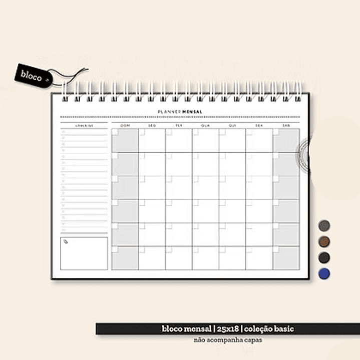 Arquivo Coleção Basic Planejador Mensal 25x18  1