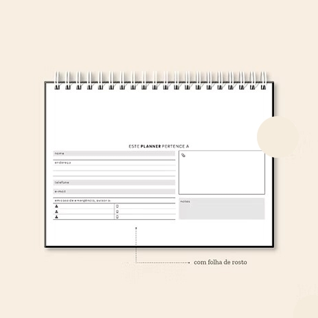 Arquivo Coleção Basic Planejador Semanal 25x18  2