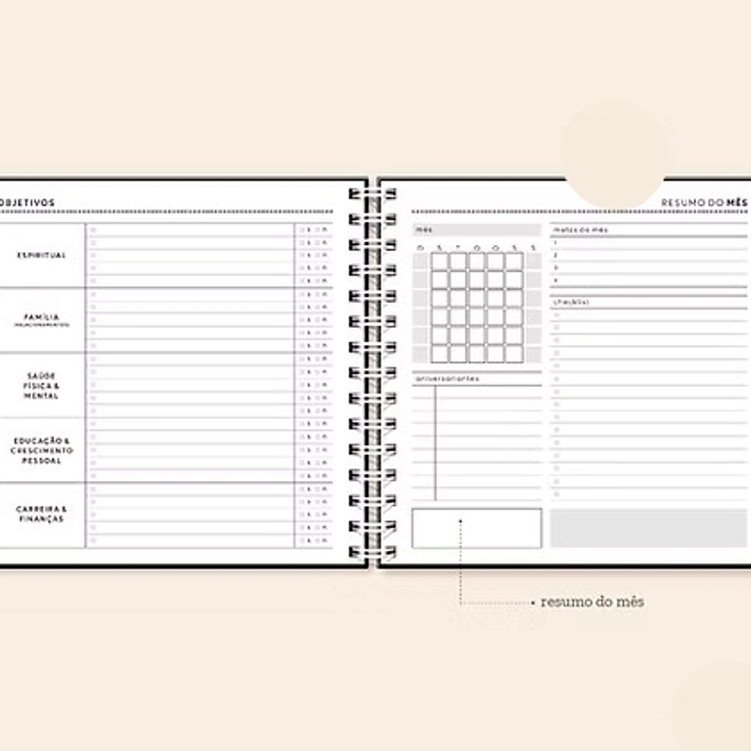 Arquivo Coleção Basic Planner Permanente 18x18 6