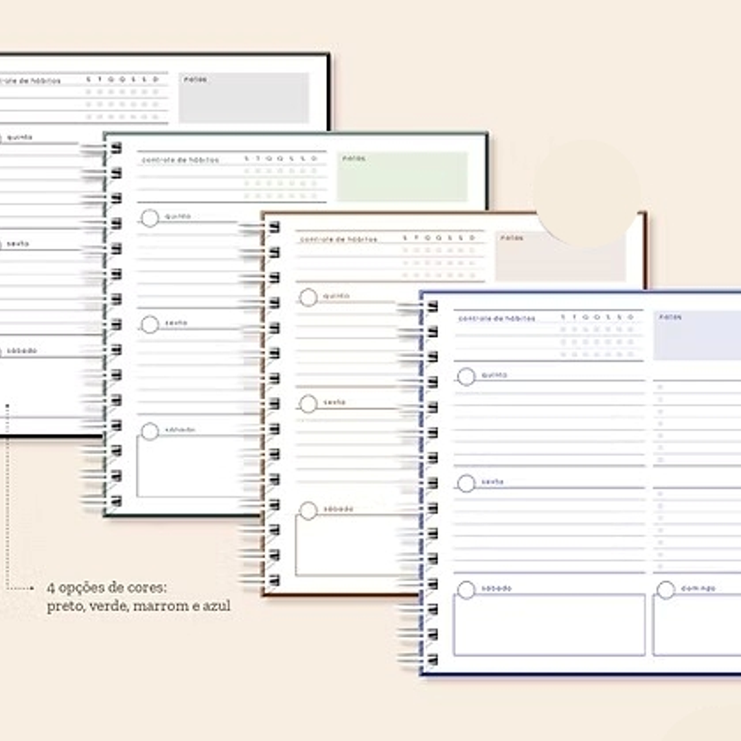 Arquivo Coleção Basic Planner Permanente 18x18 8