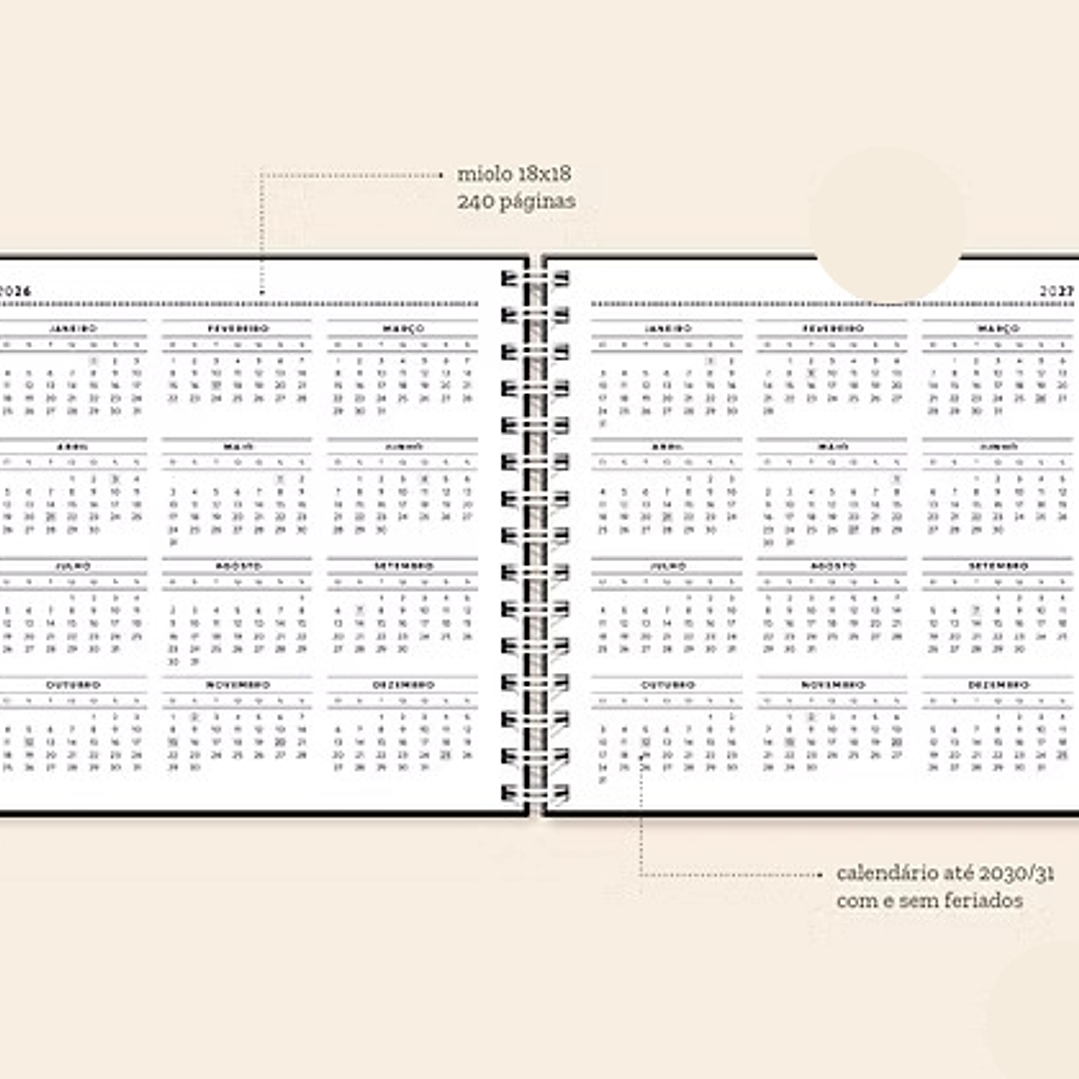 Arquivo Coleção Basic Planner Permanente 18x18 9