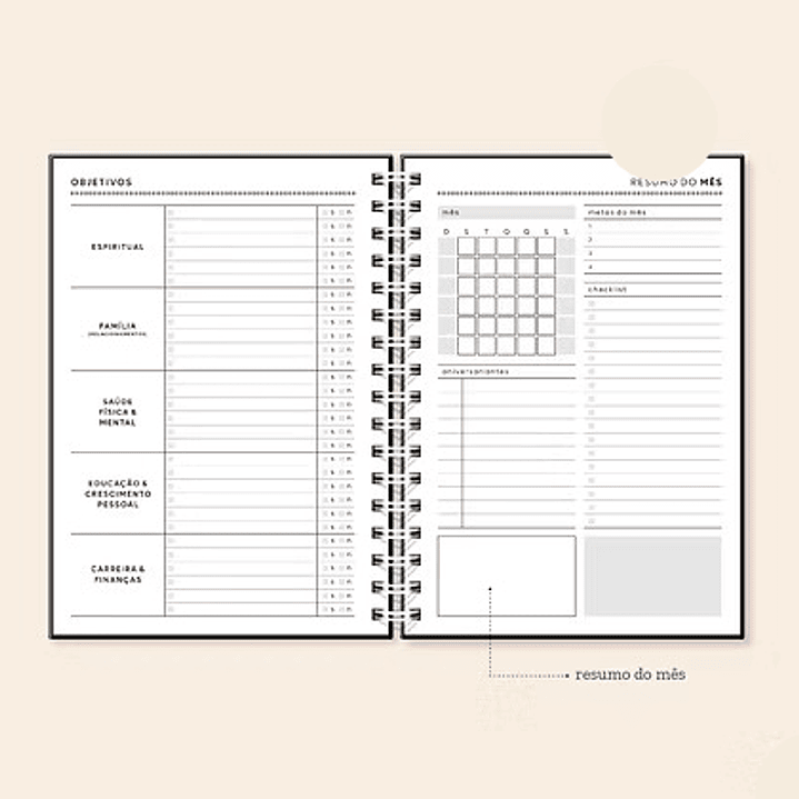 Arquivo Coleção Basic Planner Permanente A5  5