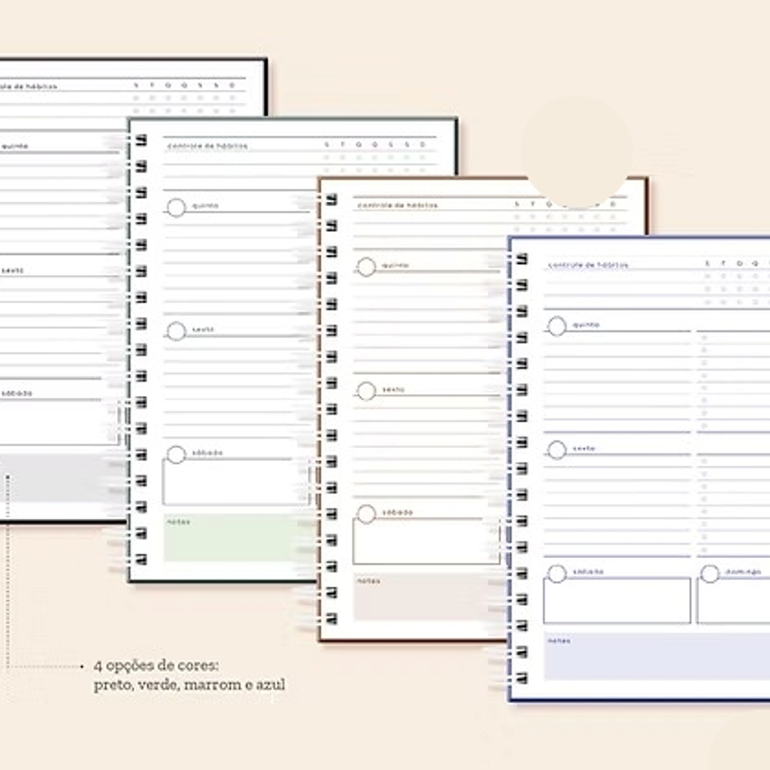 Arquivo Coleção Basic Planner Permanente A5  6