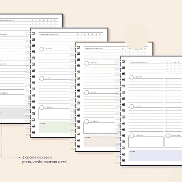 Arquivo Coleção Basic Planner Permanente A5  6