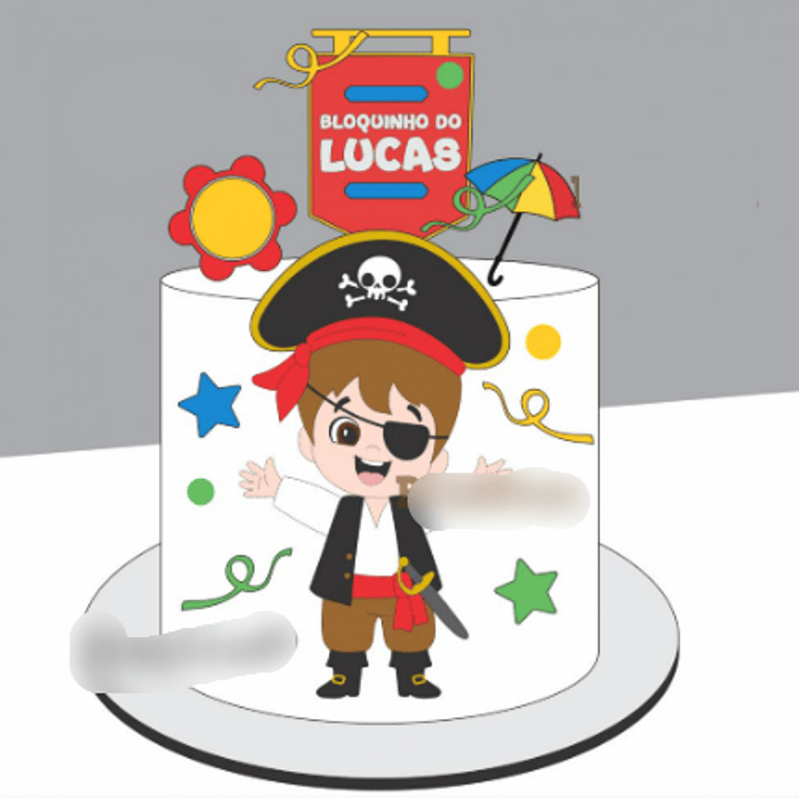 Arquivo Carnaval Topo de Bolo Bloquinho do Pirata  1