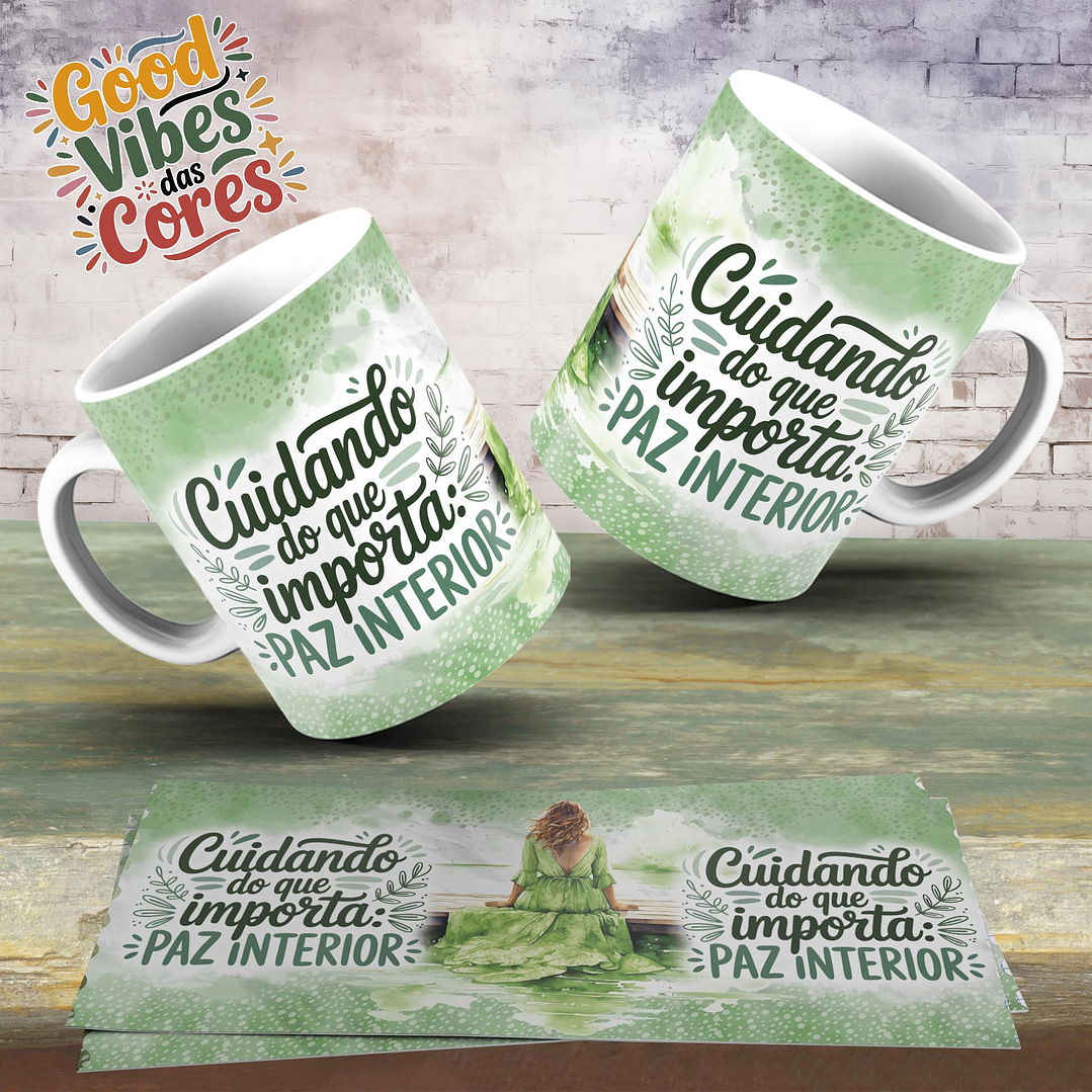 Arquivo Combo Sublimação Good Vibes das Cores 6