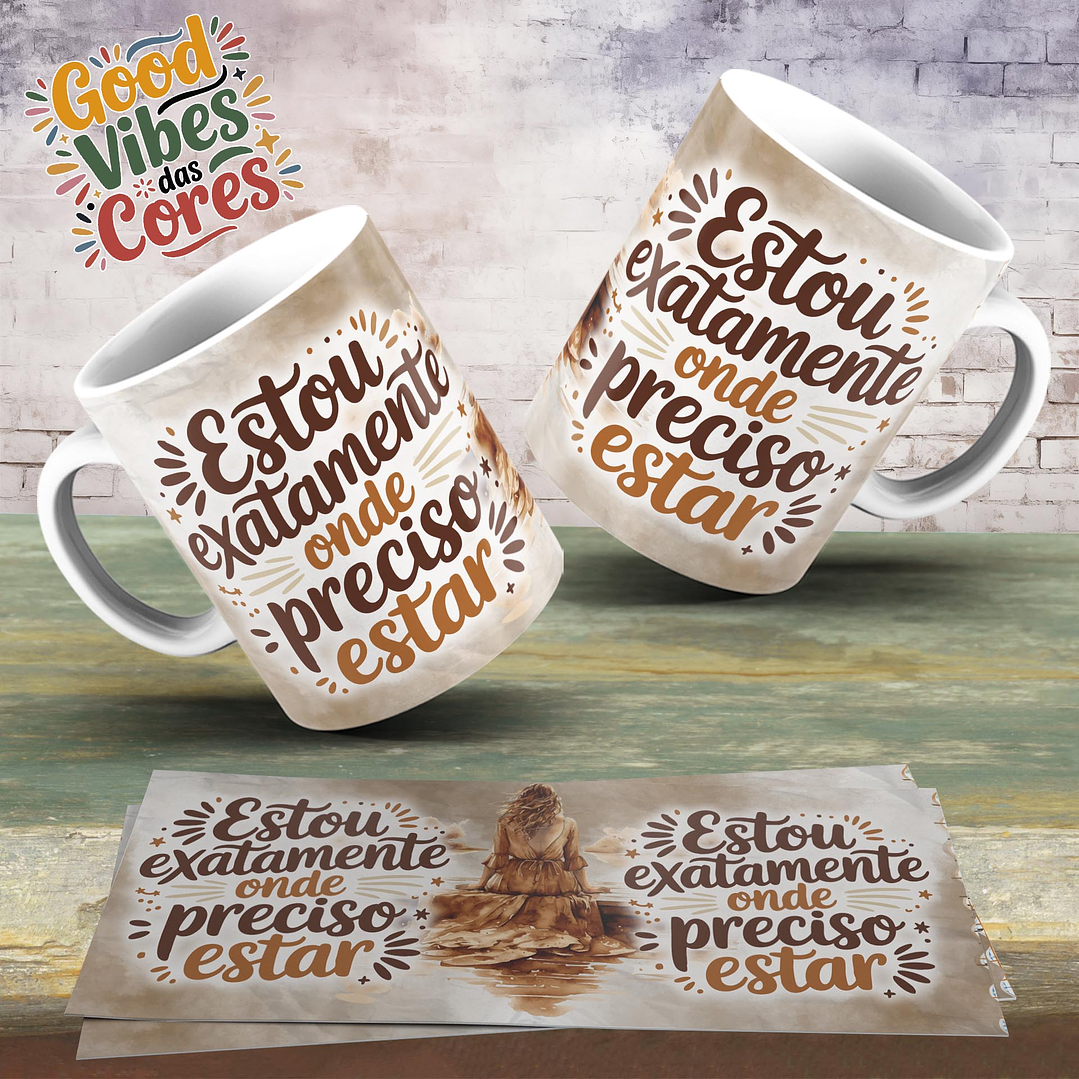 Arquivo Combo Sublimação Good Vibes das Cores 10