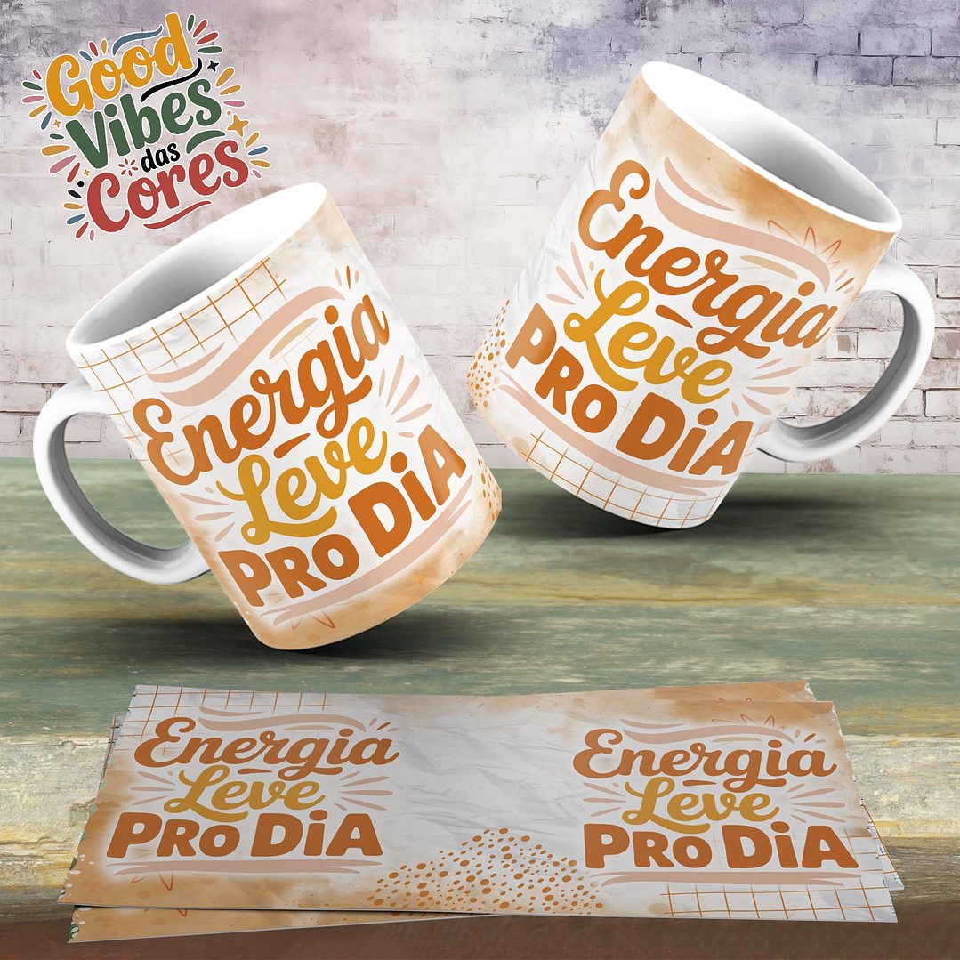 Arquivo Combo Sublimação Good Vibes das Cores 26