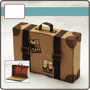 Arquivo Mala Porta Cartões Presente