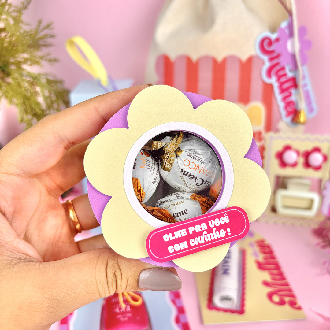 Arquivo Dia da Mulher Caixa Flor Visor  1