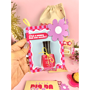 Arquivo Dia da Mulher Card Esmalte 