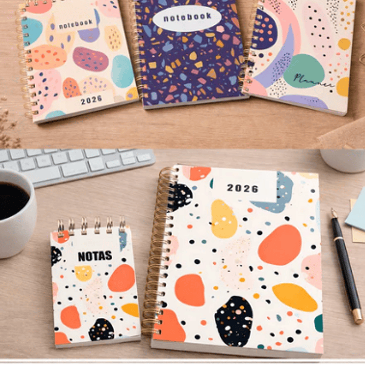 Arquivo Combo Encadernação - Terrazzo 1